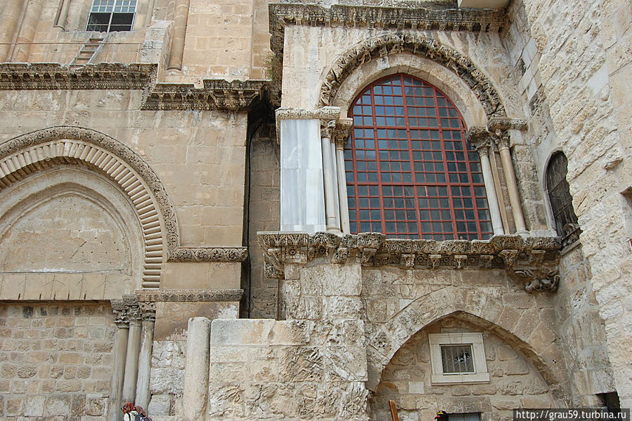 Окно Капеллы франков Иерусалим, Израиль