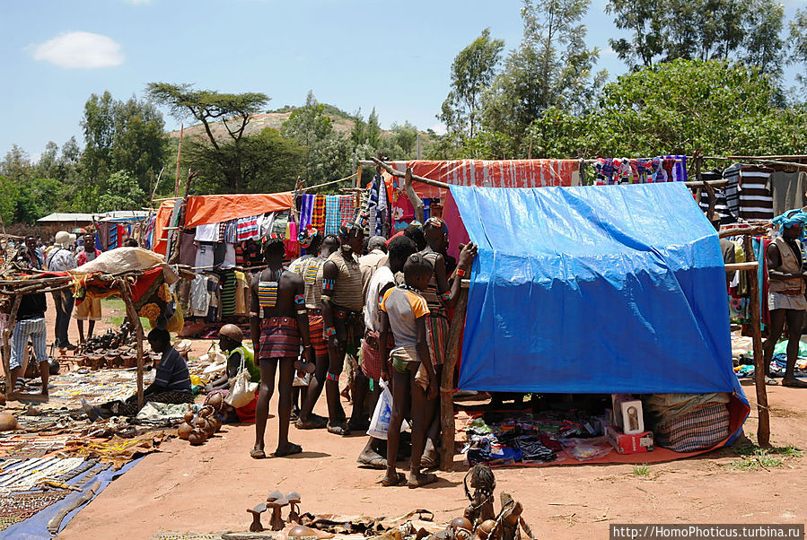 Кей-Афар: базарный день Кей-Афар, Эфиопия