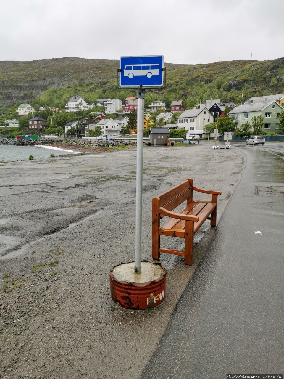 Монумент «Геодезическая дуга Струве» Хаммерфест, Норвегия Монумент «Геодезическая дуга Струве» Хаммерфест, Норвегия