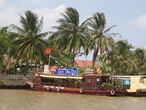 Дельта реки Меконг. Корабли