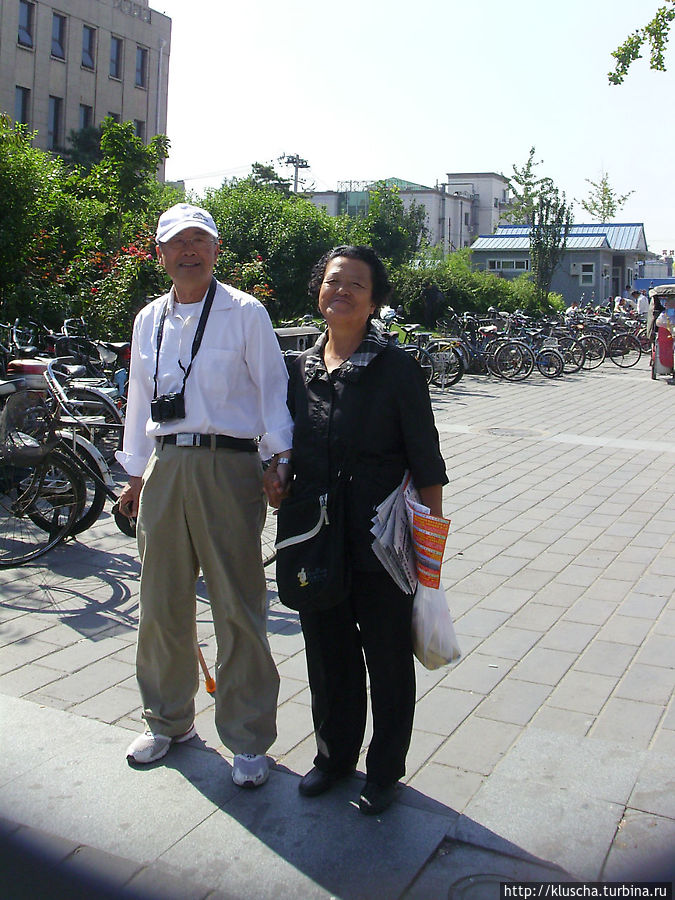Эта прекрасная пара на отдыхе, путешествует Пекин, Китай