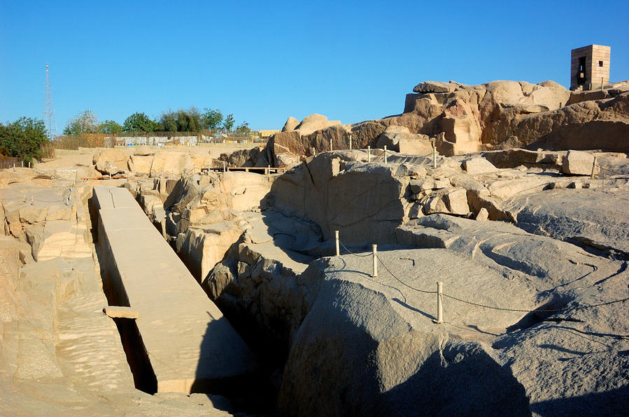 Незаконченный обелиск Асуан, Египет