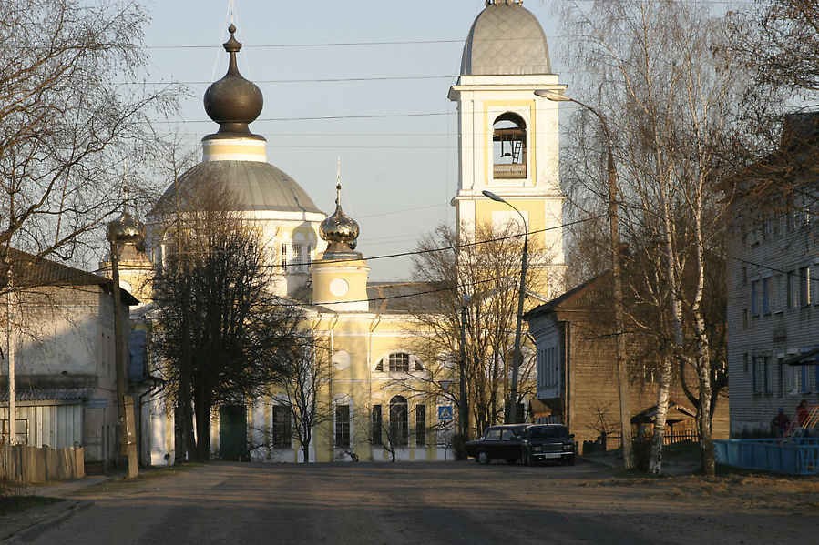 Слегка ожившее застывшее время Мышкин, Россия