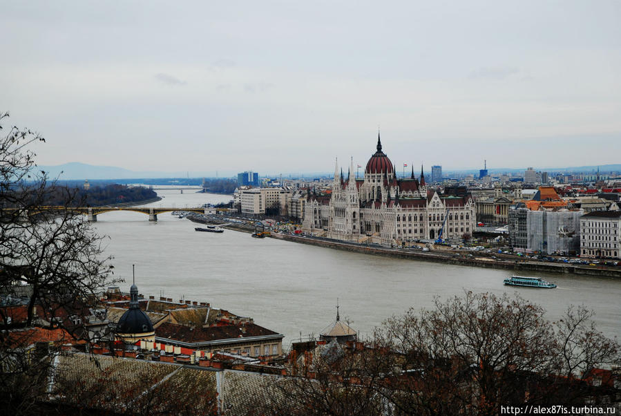 Вид с Буды. Будапешт, Венгрия