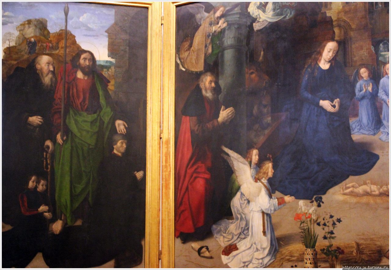 Хуго ван дер Гус. Триптих Портинари Флоренция, Италия