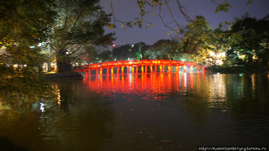 мост Восходящего солнца Ханой, Вьетнам