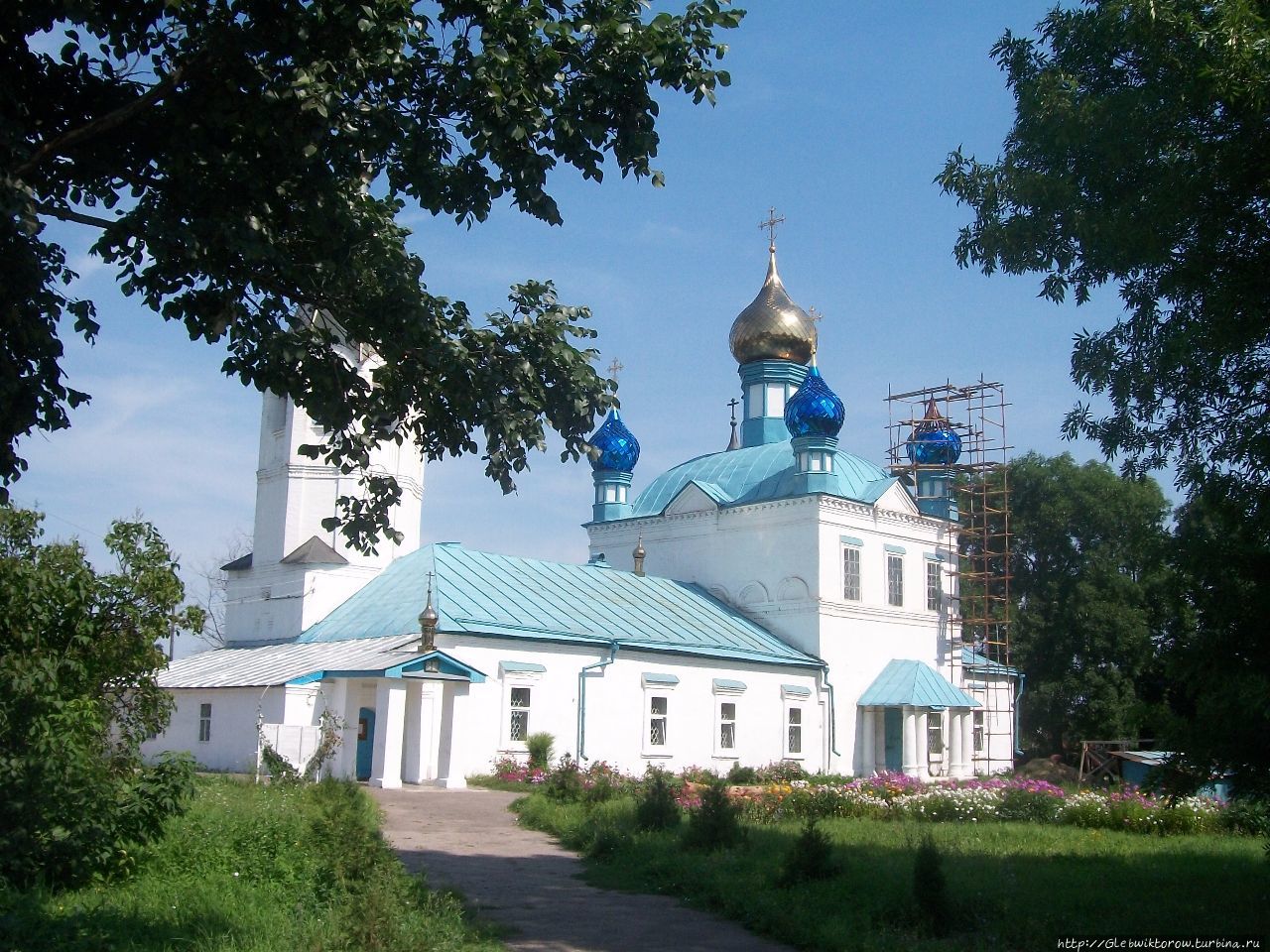 Прогулка от автовокзала до центра Гороховец, Россия