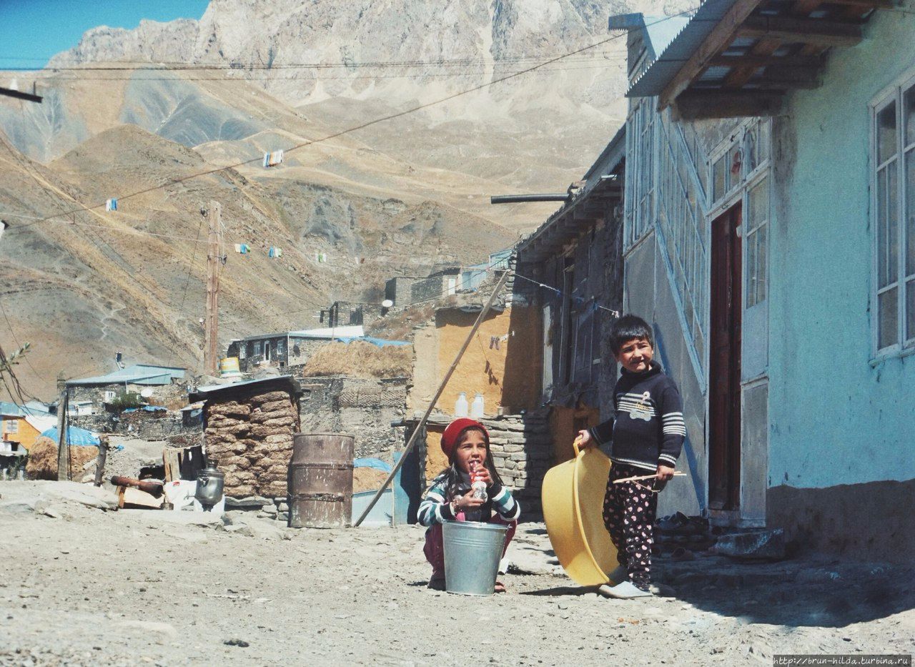 село Ханалыг Хыналыг, Азербайджан