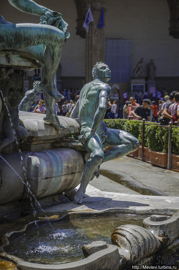 Фонтан Нептун Флоренция, Италия