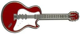 Red and white Gibson — Les Paul