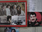 Кабул, фото на стене пекарни