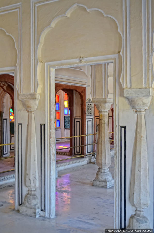 Джайпур. Дворец Хава-Махал Дели, Индия