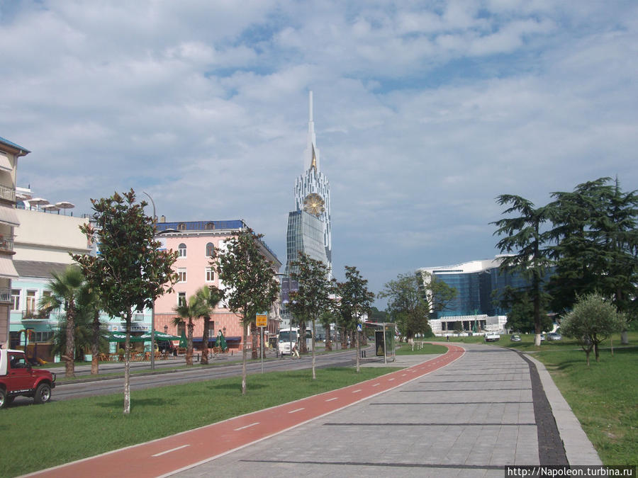 Прогулки по бульвару Батуми, Грузия