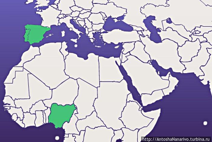 Открытие страны Ниберии Нигерия