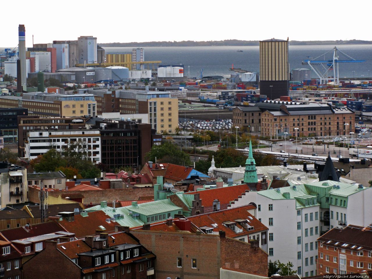 Крыши и горизонты Хельсингборга Хельсингборг, Швеция