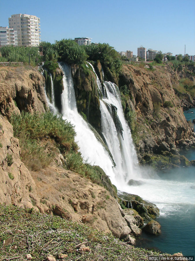 Водопад Дюден Средиземноморский регион, Турция