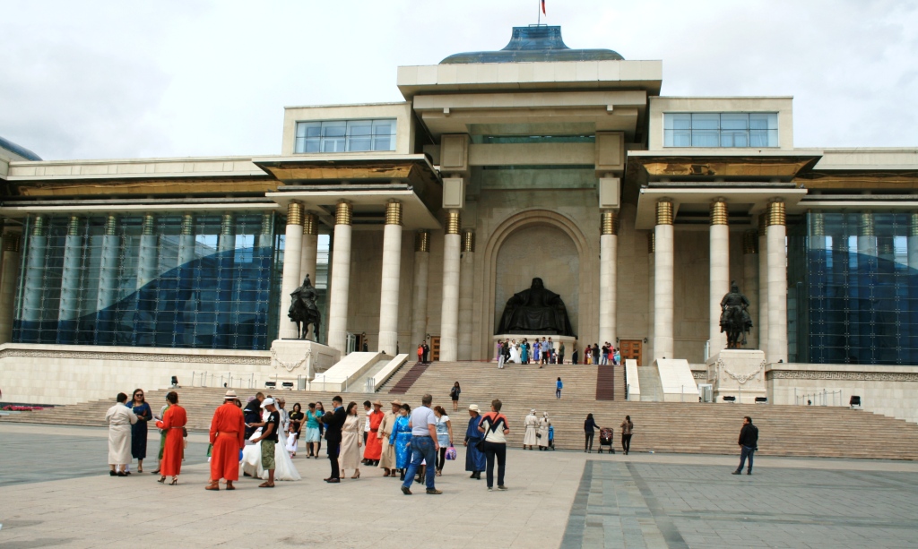 Центр города. Улан-Батор, Монголия