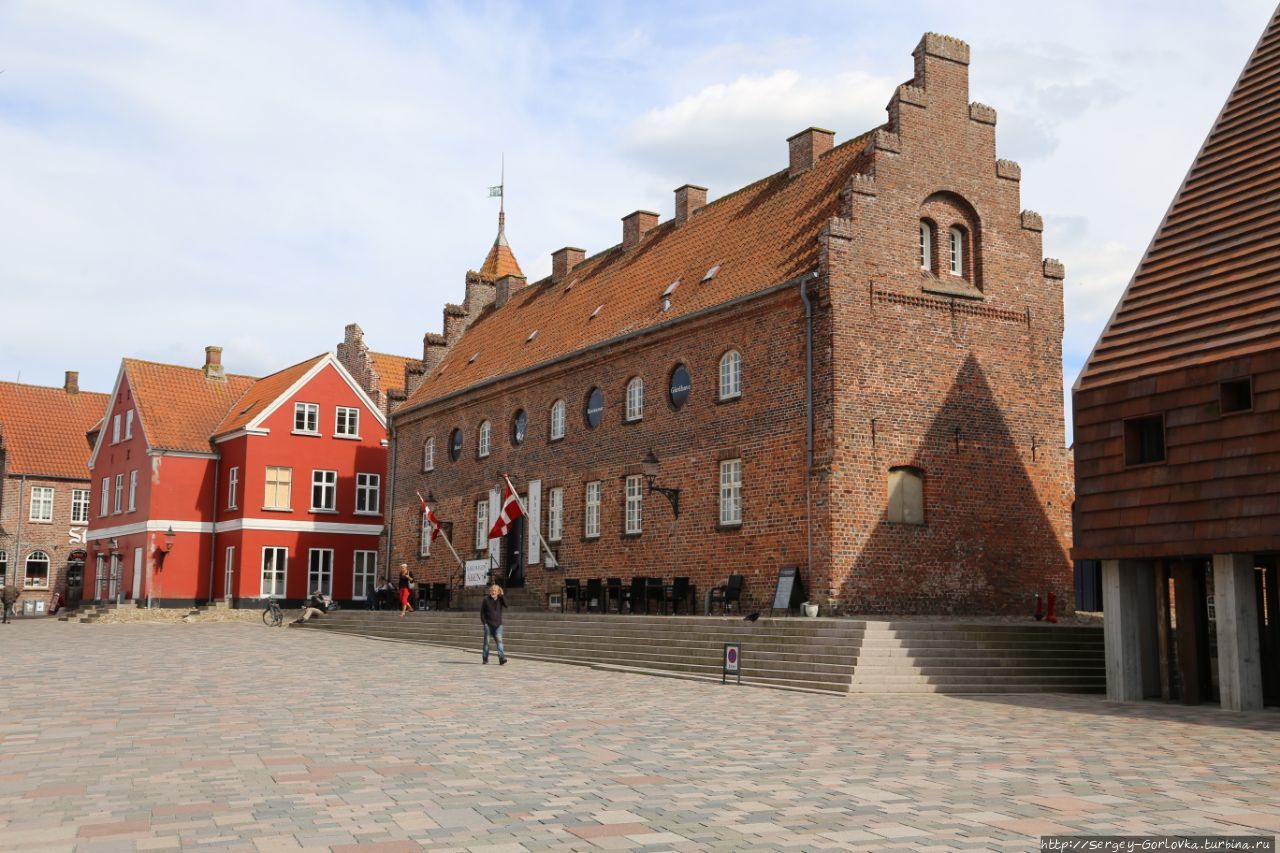 Самый древний город Дании Рибе, Дания