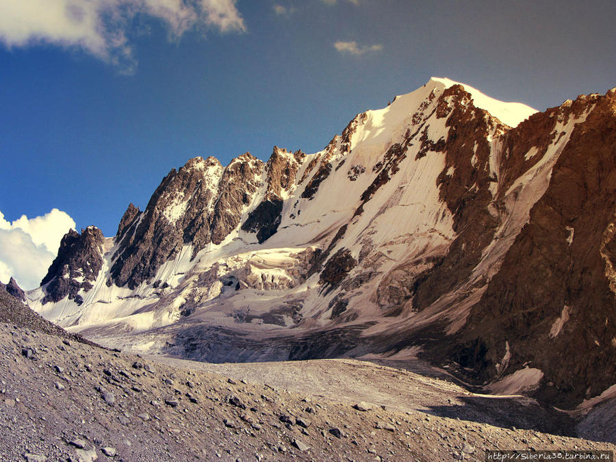 Первый акклиматизационный выход в ущелье Адыл-Су. Эльбрус (гора 5642м), Россия