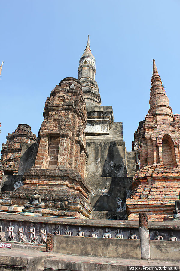 Сукхотай, 4-день, Исторический парк, Wat Mahathat Сукхотай, Таиланд