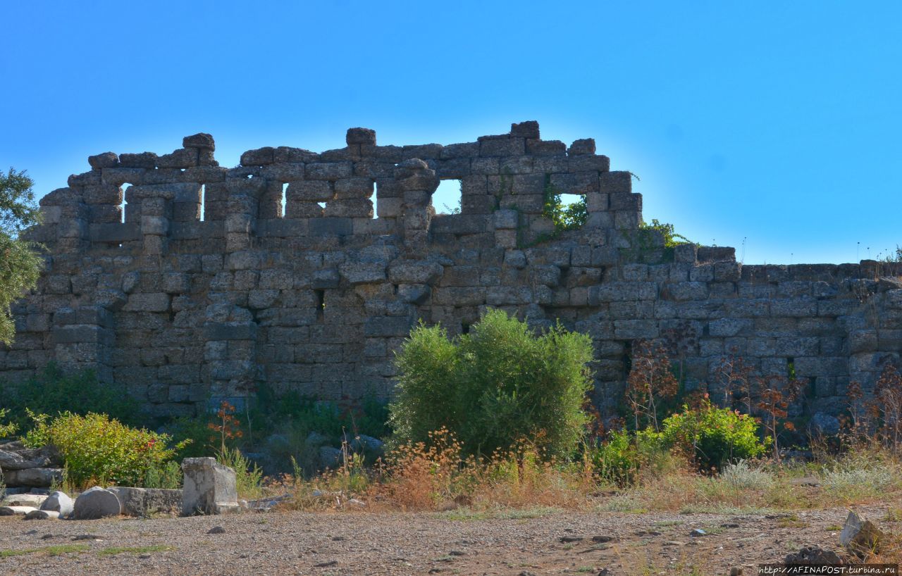 Античный город Сиде Сиде, Турция