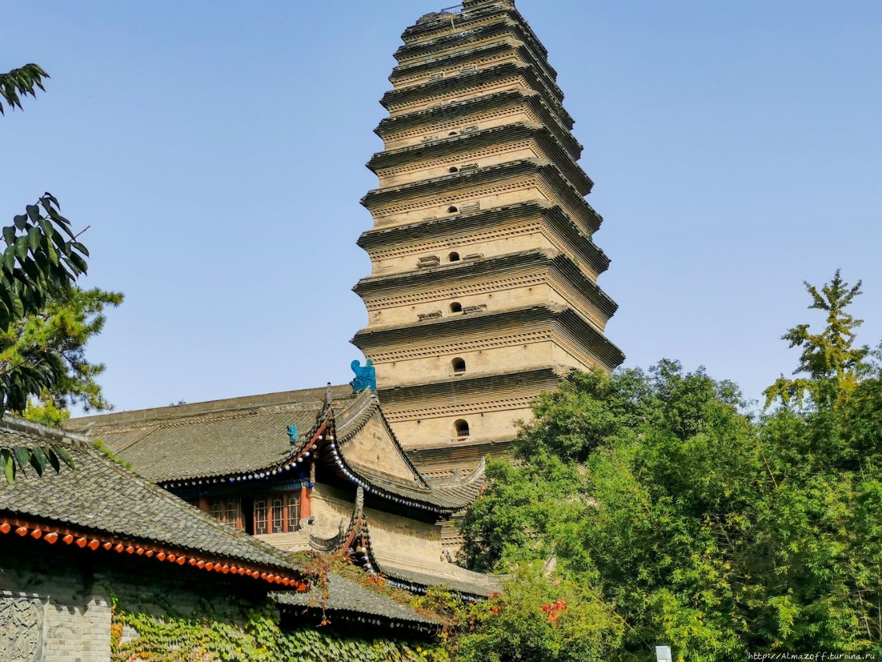 Малая пагода диких гусей Сиань, Китай