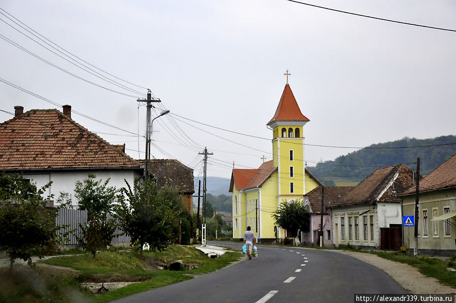 Саксонские деревни Трансильвании. Мошна Мошна, Румыния