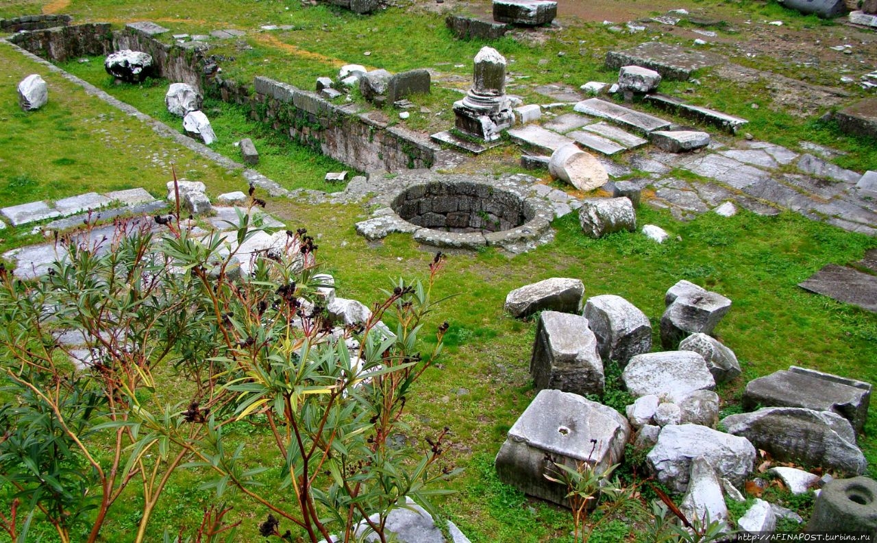 Античный центр Пергам Бергама (Пергам) античный город, Турция