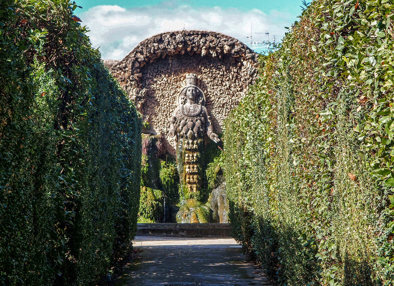 100 фонтанов Тиволи Тиволи, Италия