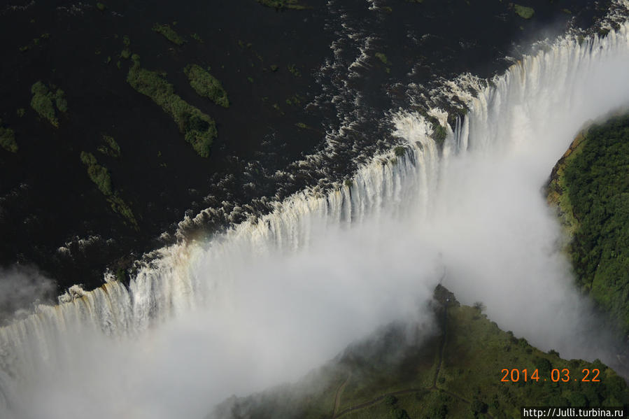 Удивительная жизнь водопада Виктория