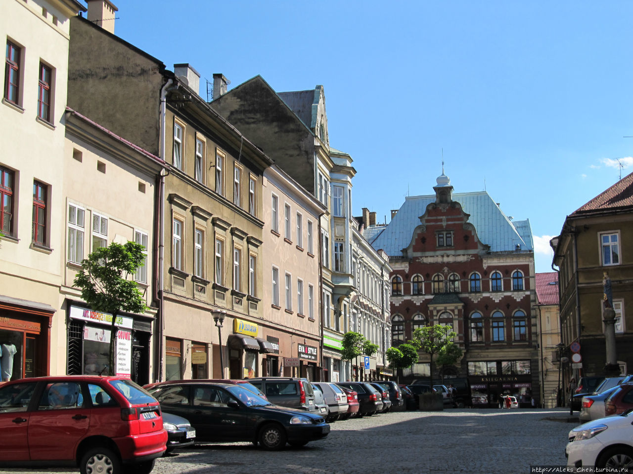 Cieszyn — город разделенный границей Цешин, Польша