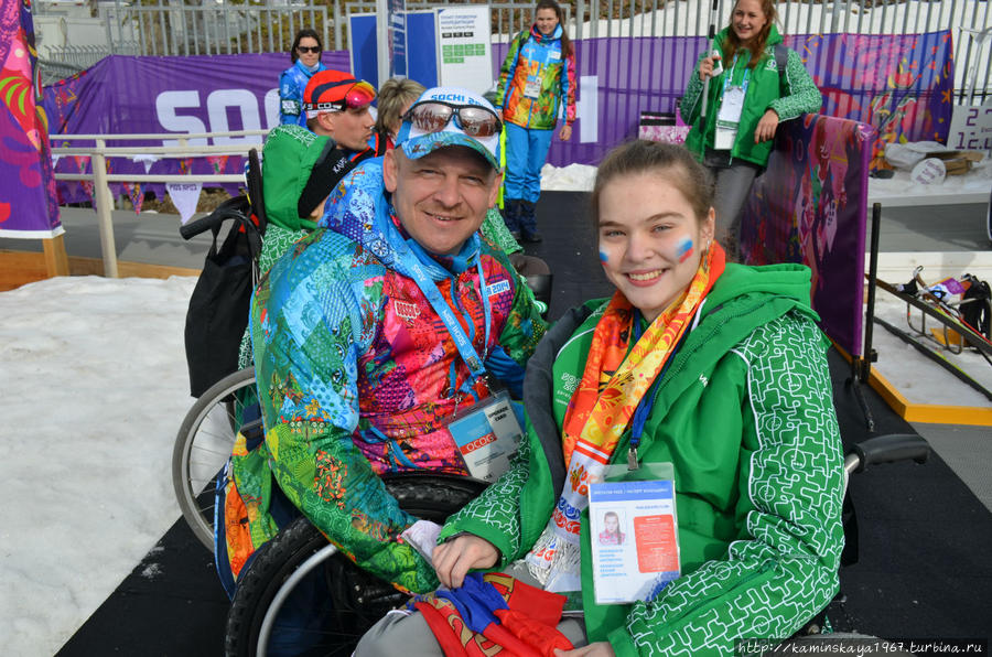С паралимпийцем, мэром горной деревни и нашим давним знакомым Сергеем Шиловым Сочи, Россия
