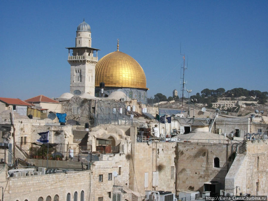 Иерусалим. Мечеть Золотой купол Израиль