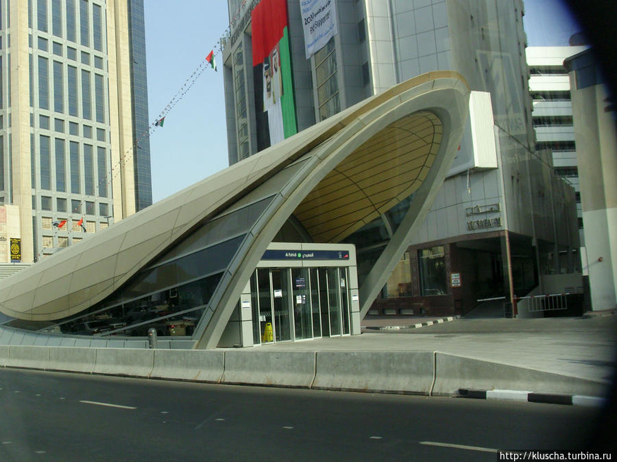 Дубайское метро Дубай, ОАЭ