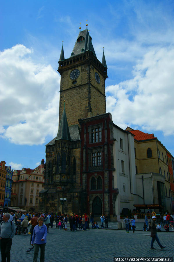Прогулка по Староместской ратуше Прага, Чехия