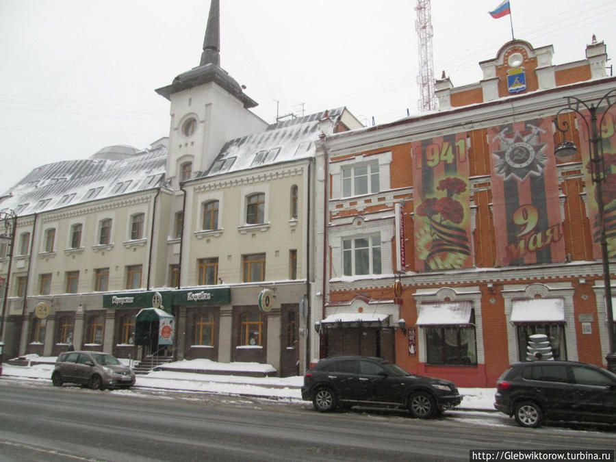 Прогулка по Тюмени в апрельский снегопад Тюмень, Россия