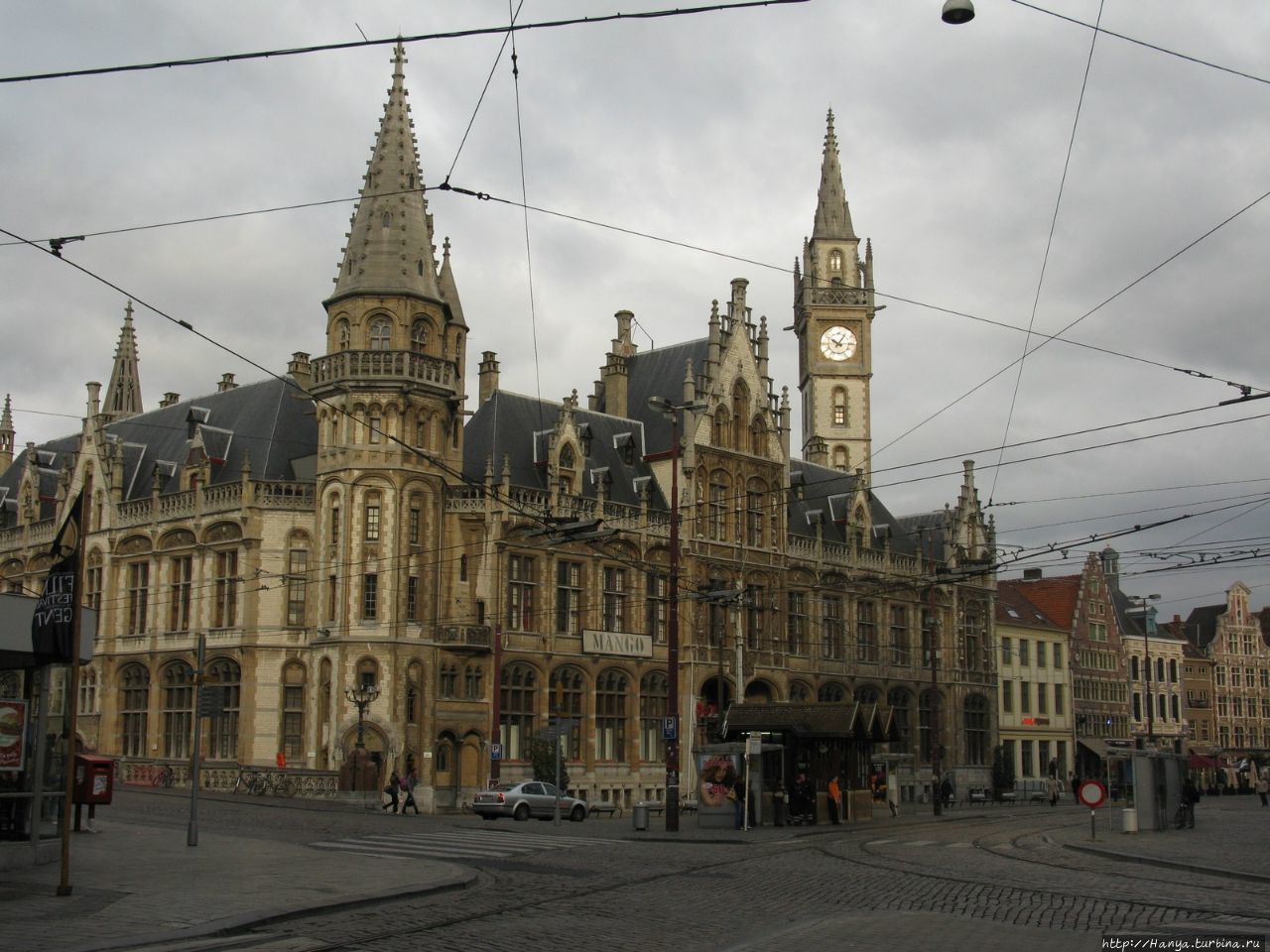 Бывшее здание почты в Генте. Фото из интернета Гент, Бельгия