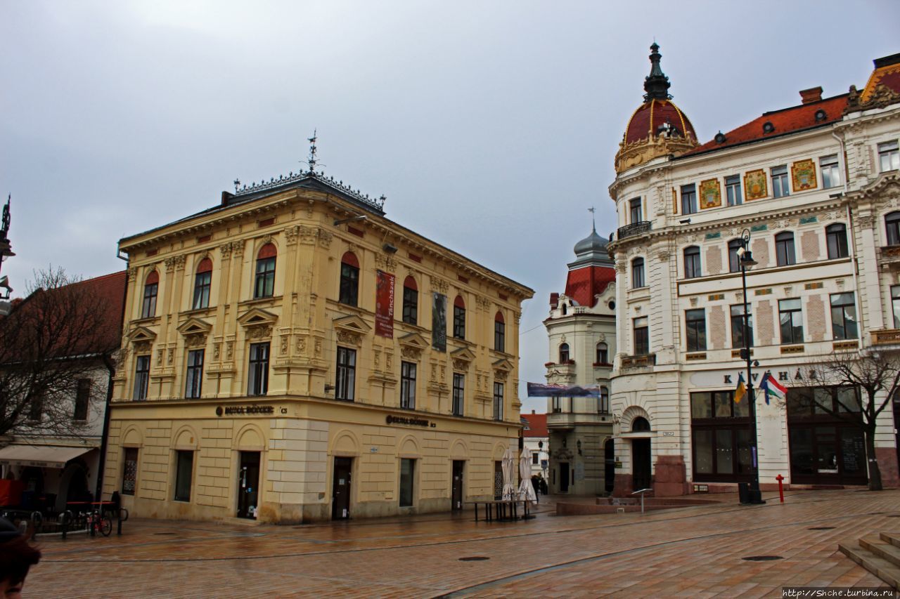 Площадь Сечени Печ, Венгрия