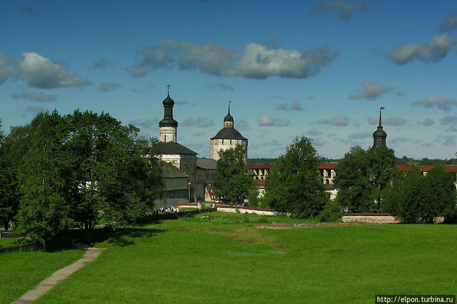 Сиверское озеро и Кирилло-Белозерский монастырь