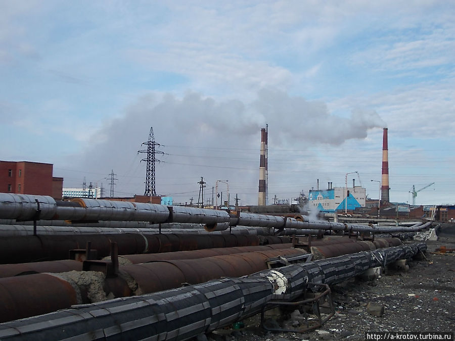 Норильск трубы фото