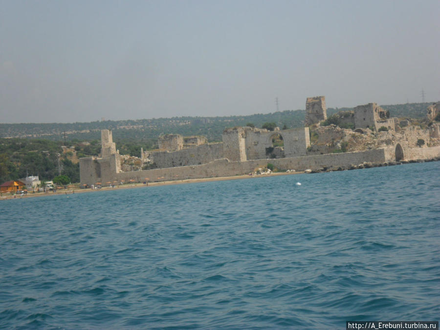 Киликия 5.  Крепость Кызкалеси Мерсин, Турция