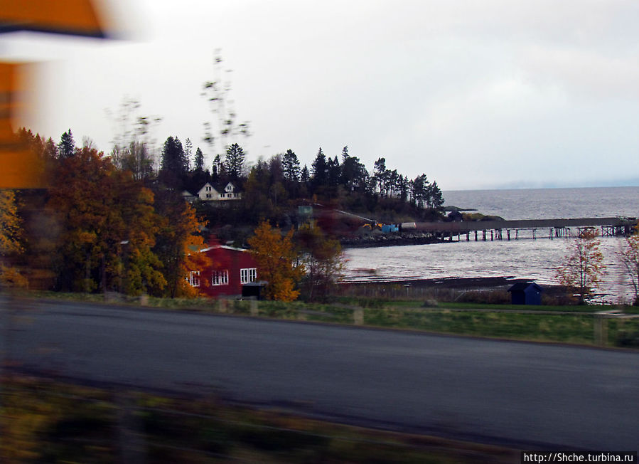 Суровая красота побережья фьерда Strindfjorden Вернес, Норвегия