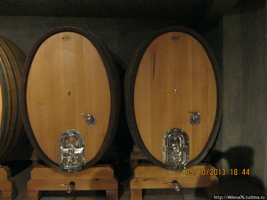 Для каждого сорта вина — специальная бочка Черногория