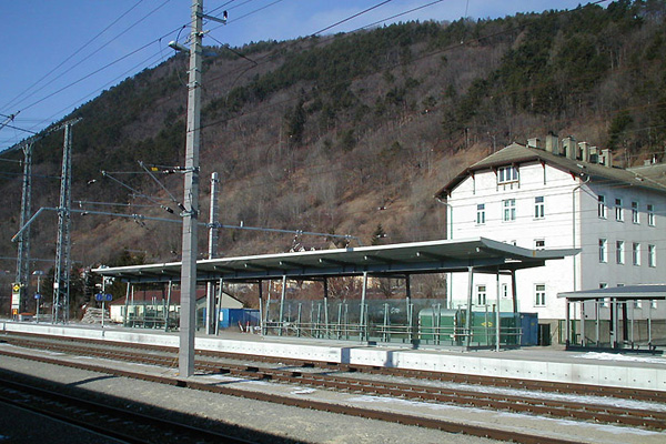 Глоггниц (начало ж/д Зиммеринг) / Gloggnitz Bahnhof (Semmering Railway)