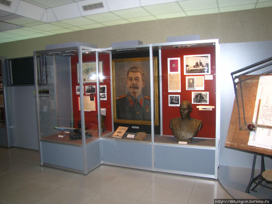 Стенды музея Нижний Тагил, Россия