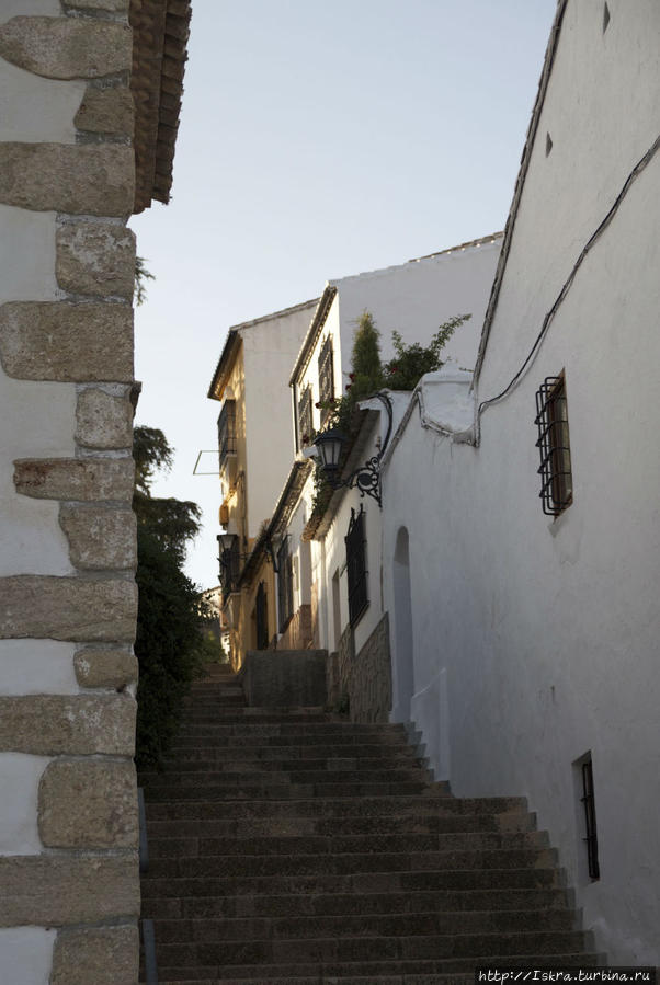 Лестницы вверх Ронда, Испания