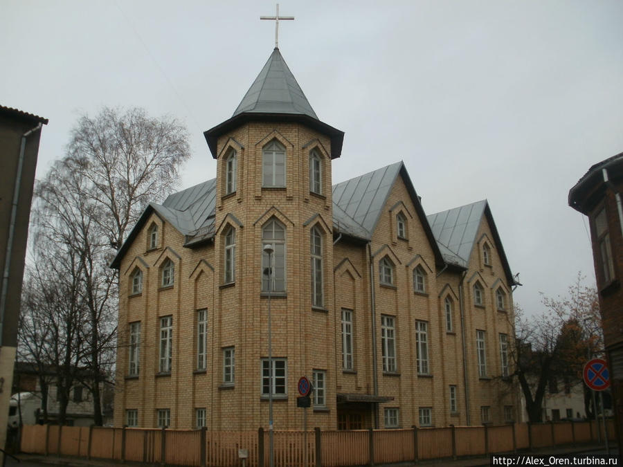 Баптистская церковь (1870 год) Елгава, Латвия