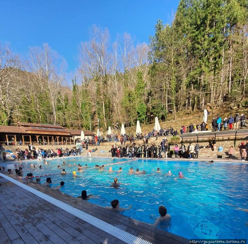 Термальная водолечебница Лутра-Позар / Thermal hydropathic center Loutra Pozar