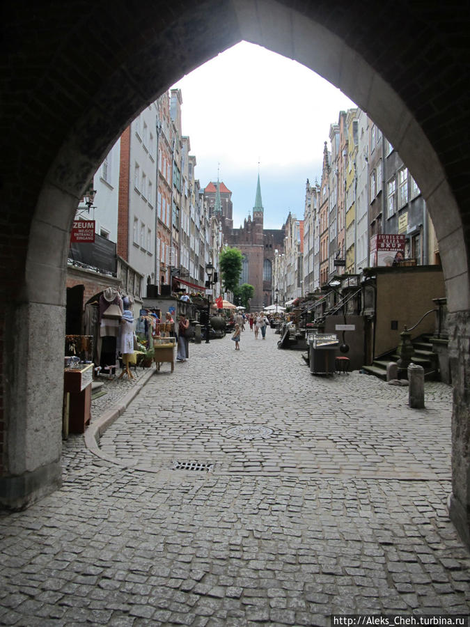 Прогулки по Гданську Гданьск, Польша