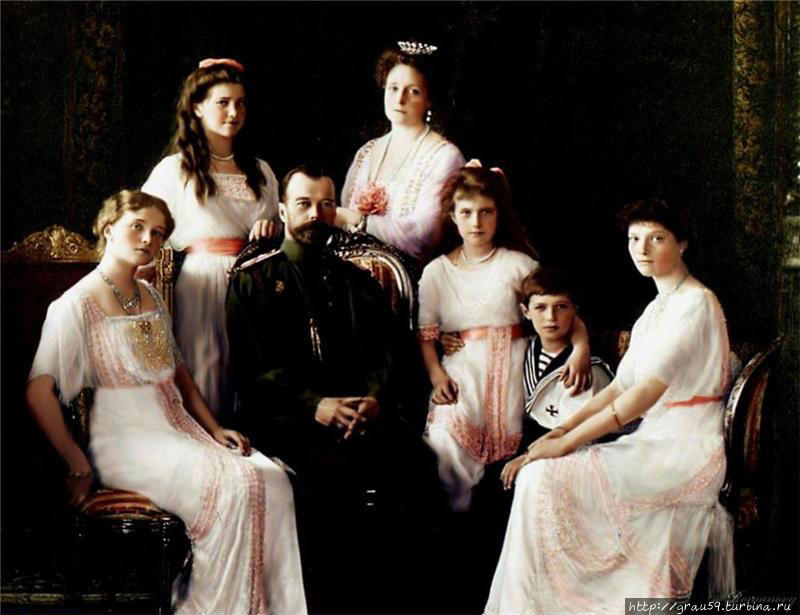 Семья Николая Второго (фото из Интернета) Ливадия, Россия